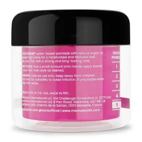 Kaniz WONDEREDGE strong hold hair pomade LEMON BERRY